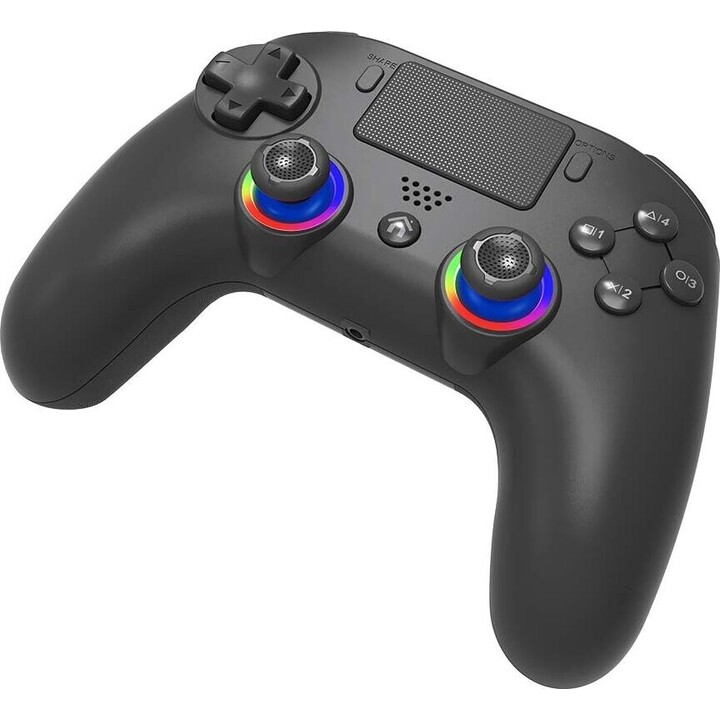 Controller LED wireless Subsonic nero per PS5