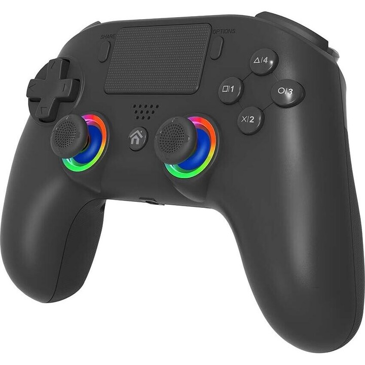 Controller LED wireless Subsonic nero per PS5