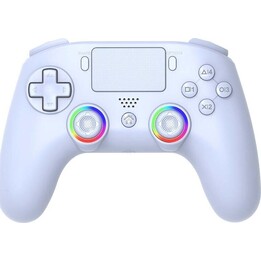 Manette sans fil LED Subsonic blanche pour PS5