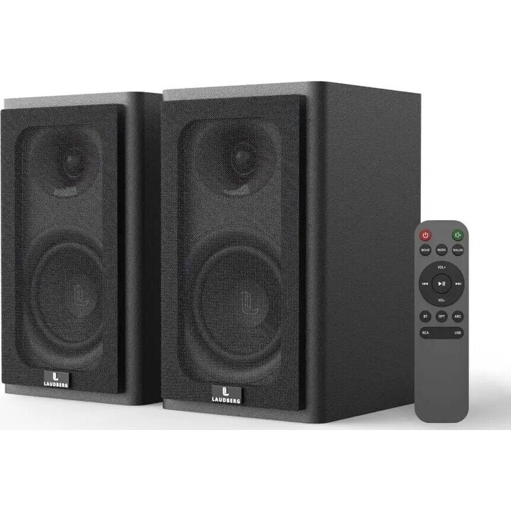 Laudberg XS1B bookshelf speakers 2.0 80W black
