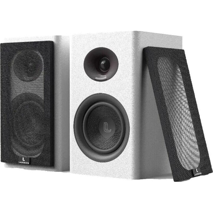 Caixas acústicas de estante Laudberg XS1W 2.0 80W brancas