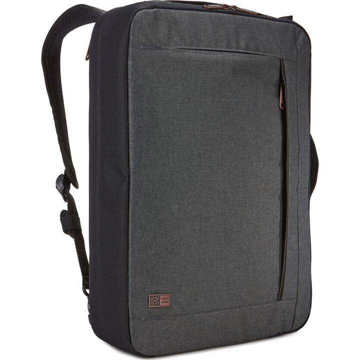 Pasta para laptop Case Logic 5342 Era Hybrid de 16 polegadas, modelo ERACV-116, cor preta obsidiana.