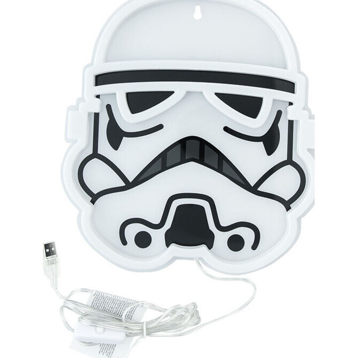 Lampada al neon a LED da parete Paladone Star Wars Stormtrooper