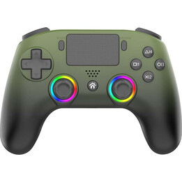 Controller LED wireless Subsonic verde per PS5