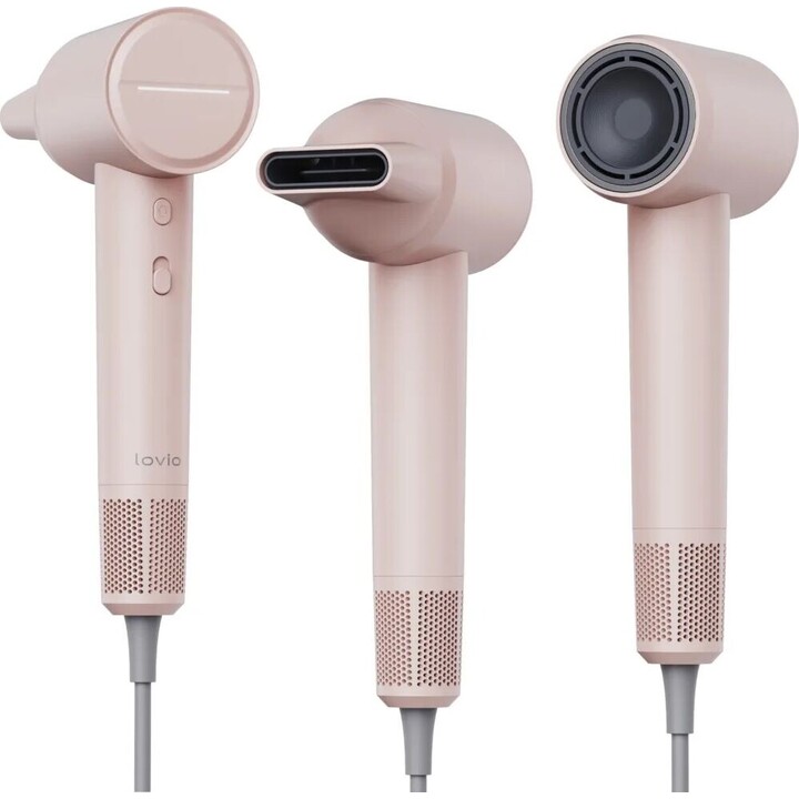 Lovio LVHD001PK Haartrockner mit Ionisierungs-Luftstrom