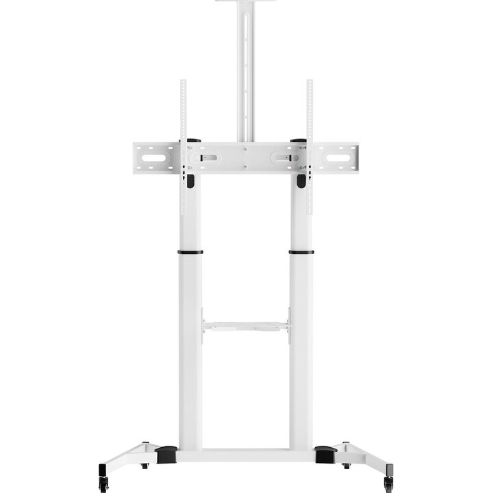 Suporte de chão Sbox FS-3610 BRANCO para TV LED extragrande de 60 a 100 polegadas, 100 kg, branco