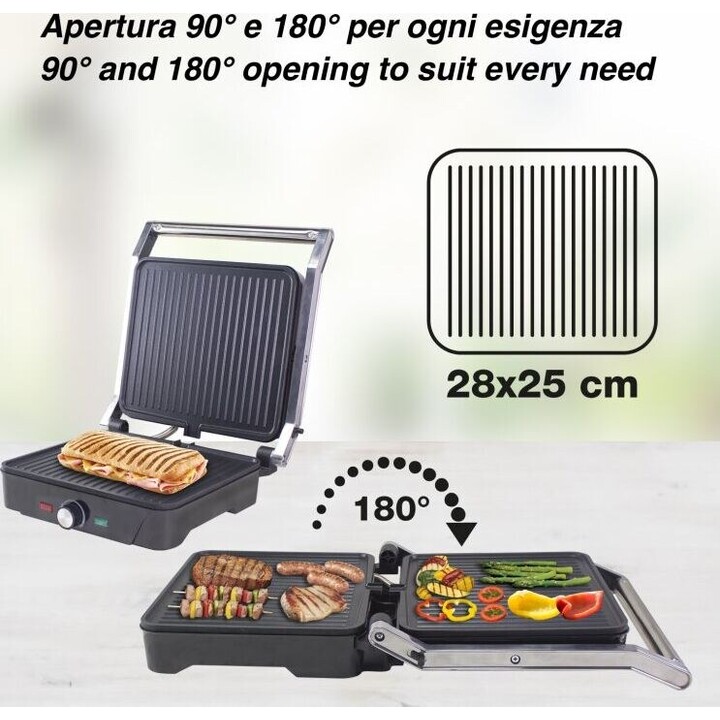 Beper P101TOS503 Grelhador elétrico multifunção GRANDGRILL