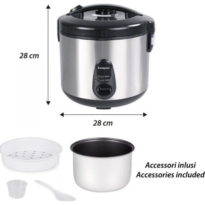 Beper P101VAP020 panela de arroz e vapor Vaporé Pro