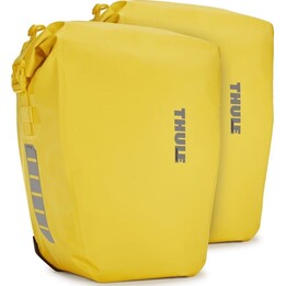 Alforjas Thule 5405 Shield de 25 litros (par), color amarillo.