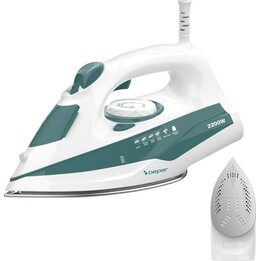 Plancha Beper P204FER005 SteamPro 300 – 2200 W, suela de acero