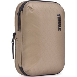 Cubo organizador de compresión Thule 5558, pequeño, color beige suave.