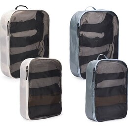 Ensemble de cubes de rangement Thule 5580 pour toute la famille, gris étang/blanc