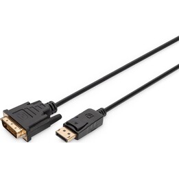 Cavo DisplayPort con connettore a scatto 1080p 60Hz FHD Tipo DP / DVI-D (24 + 1) M / M 2m