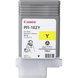 CANON PFI-102Y YELLOW IPF500 IPF600 IPF700 CARTRIDGE