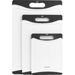 Salter BW13904 3-teiliges doppelseitiges Schneidebrett-Set