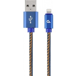 Cable USB 8 pin premium jeans 2 m