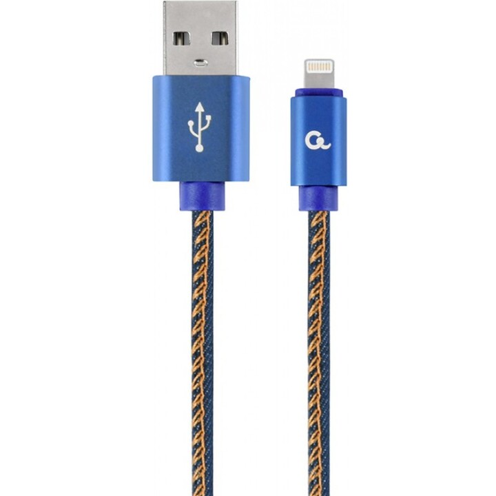 Cable USB 8 pin premium jeans 2 m