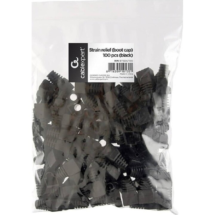 Pressacavo RJ45 nero/100 pezzi