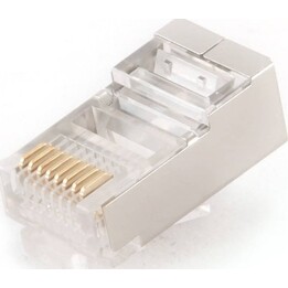 Shielded modular plug RJ45/FTP/cat.5e/100pcs