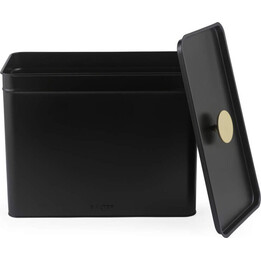 Salter BW14371 Alchemy Bread Bin, Black