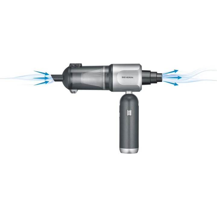 Severin HV 7135 S-Power DuoBoost handheld vacuum cleaner anthracite