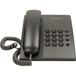 KX-TS500 com fio preto