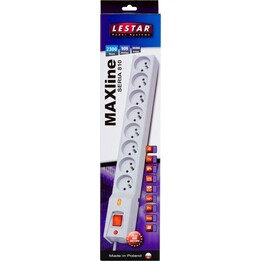 Protetor contra surtos LX 810, 1L, 1,5m, cinza