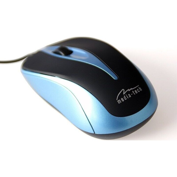 Optical Mouse 800 dpi BLACK-BLUE MT1091