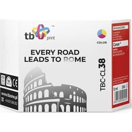 Inchiostro TBC-CL38 (Canon CL-38) a colori, 12 ml, rigenerato.