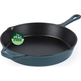 Frigideira Salter BW13773GR de ferro fundido, 26 cm, verde.