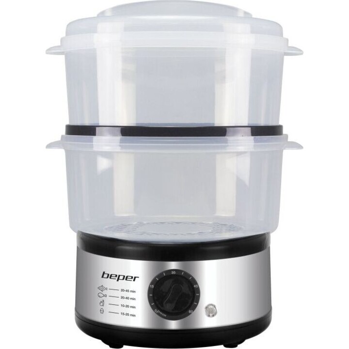 Beper BC.261 cozedor a vapor 5 L
