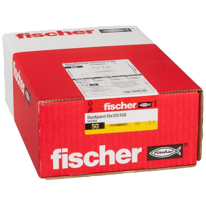 Fischer 562169 Schraubanker/Dübel 50 Stück(e) Spreizdübel 120 mm