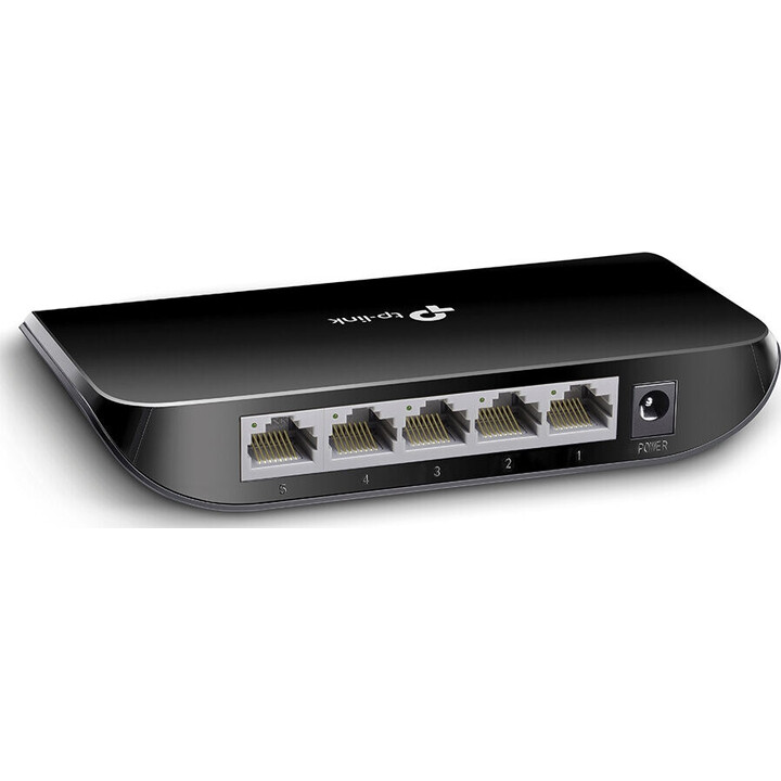 TP-Link TL-SG1005D Netzwerk-Switch Unmanaged Gigabit Ethernet (10/100/1000) Schwarz