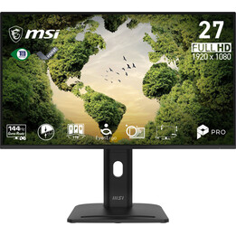 Monitor LCD|MSI|27"|1920 x 1080 píxeles|Full HD|Relación de aspecto nativa 16:9|LCD|Plano|PROMP275PGNE14