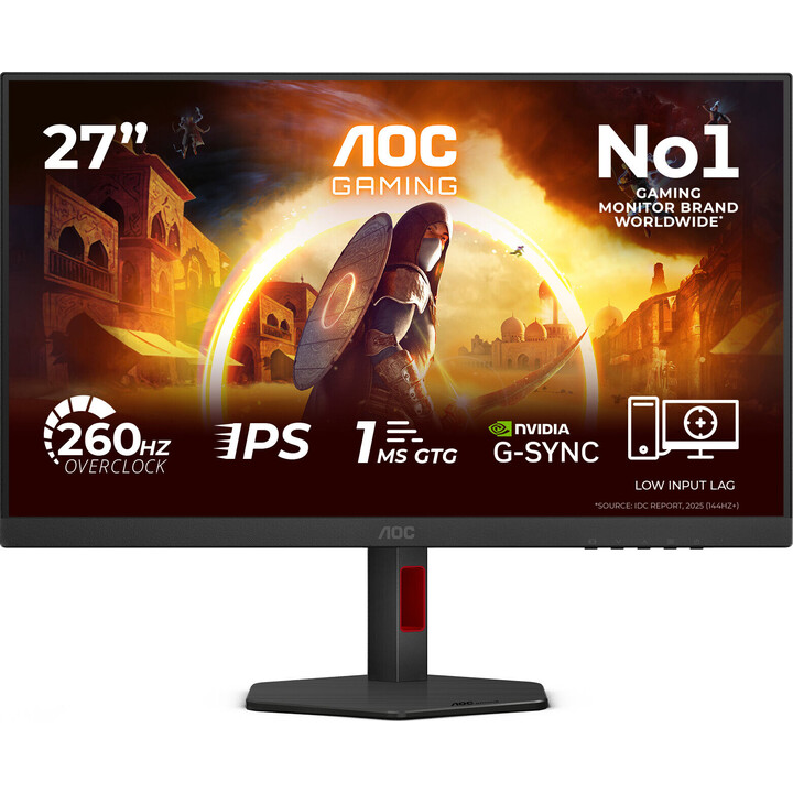 Monitor LCD | AOC | 27" | 1920 x 1080 pixel | Full HD | Formato nativo 16:9 | LED | Piatto | 27G4ZR