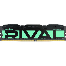 Memoria Goodram RIVAL Radiant Green DDR4 UDIMM da 8 GB a 3200 MHz.