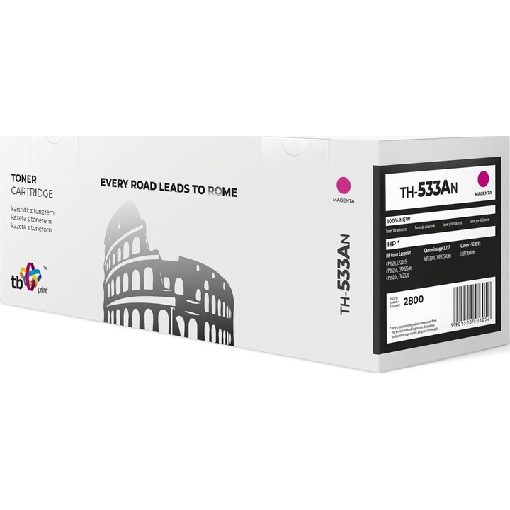 Toner TH-533AN (HP CC533A) Magenta, 100 % neu