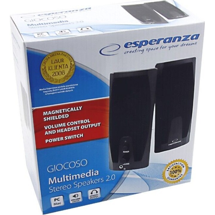 Enceintes 2.0 GIOCOSO EP110 2x3W