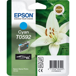 Original EPSON T0592 Cyan-Patrone – C13T0592401 [ML-13][PAG-520]