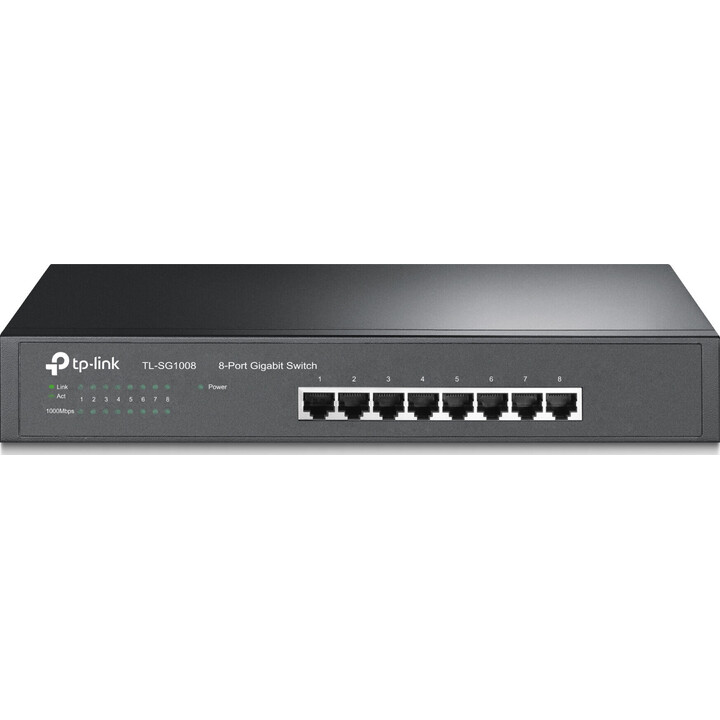 TP-Link TL-SG1008 Switch desktop/rack a 8 porte Gigabit