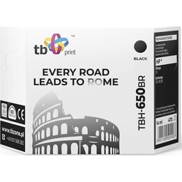 Ink for HP DJ 2515 Black reman. TBH-650BR