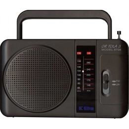 Radio ELTRA TOLA Negro