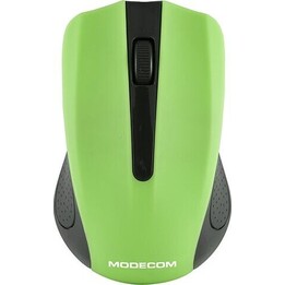 Mouse óptico sem fio WM9 preto e verde
