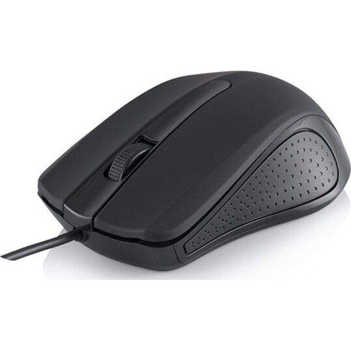 Mouse óptico com fio M9 preto