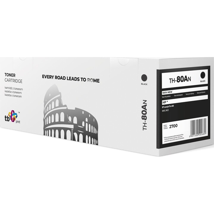 Toner per HP LJ Pro 400 TH-80AN, 100% nuovo