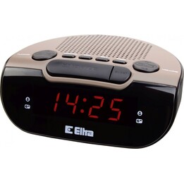Radio reloj ZEBU 06PLL negro/caqui