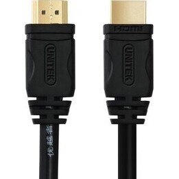 Cabo HDMI Macho/Macho 1,0 m v1.4; Dourado; Básico