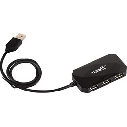 Hub USB 4 ports LOCUST Noir