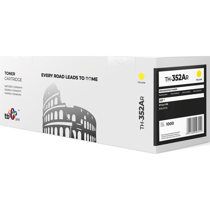 Toner pour HP LJ M176 TH-352ARO YE réf.