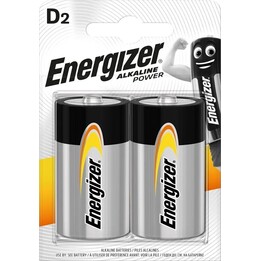 Pilhas alcalinas Power D E95/ 2 unidades